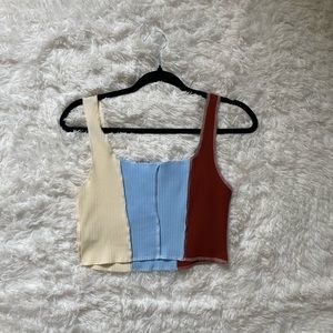 Cropped tank top